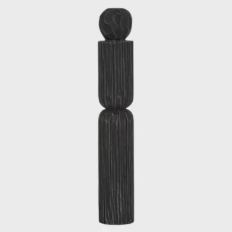 Yarlie Resin Sculpture - Black